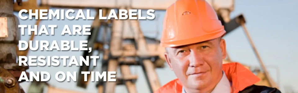 Chemical labels banner