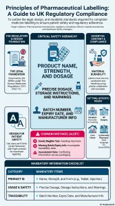 medical label infographic