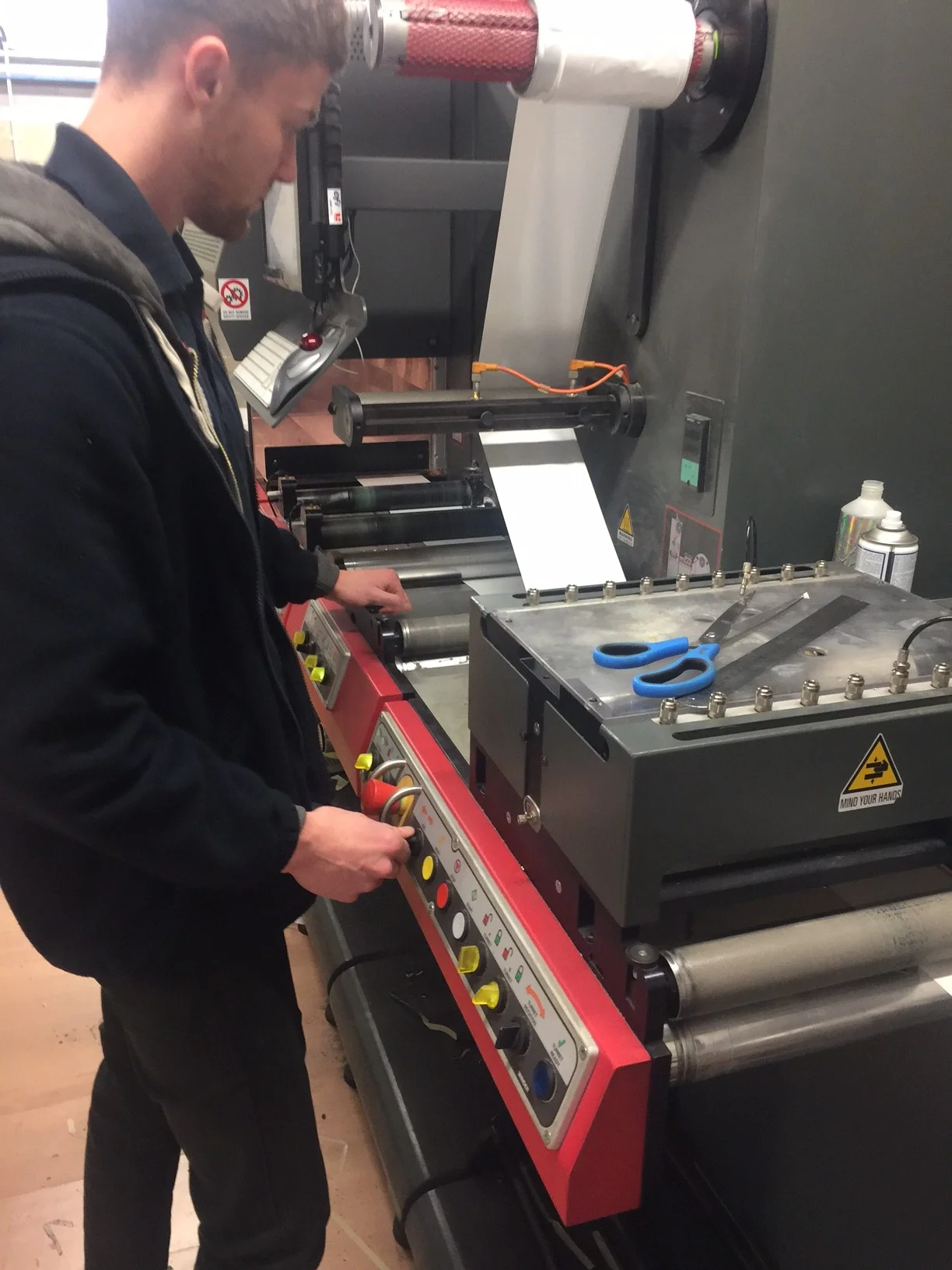 Digital label printing