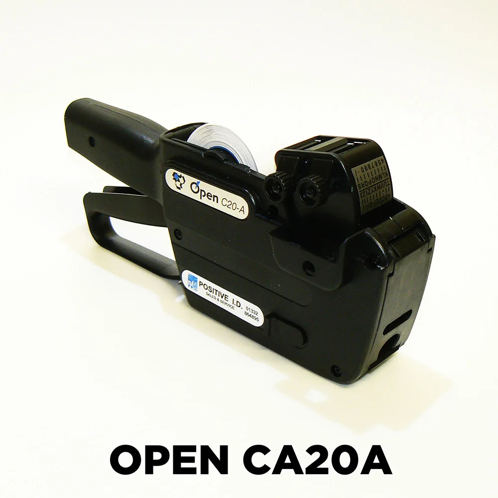 Open CA20A alphanumeric labelling gun