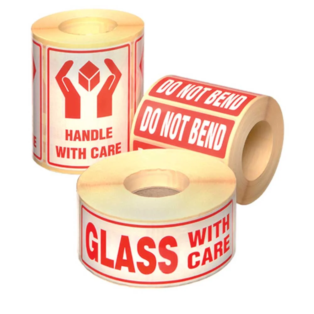 Package handling labels