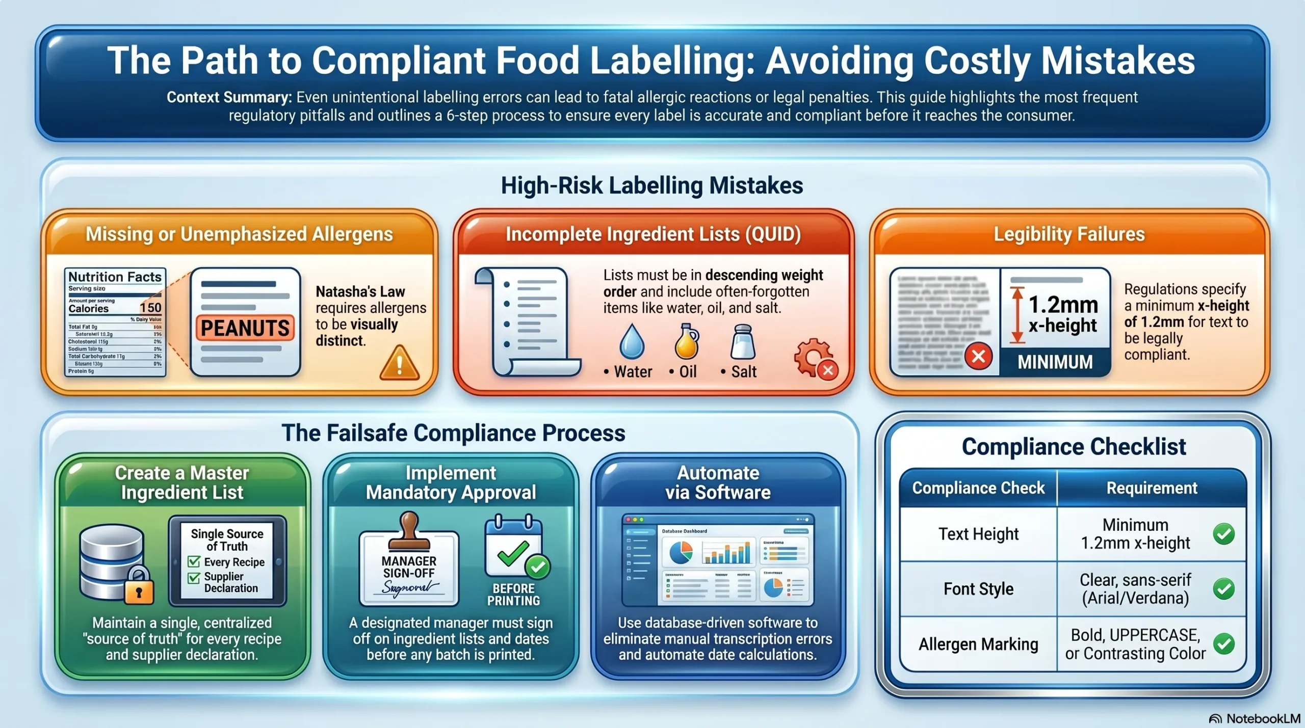 food labelling mistakes