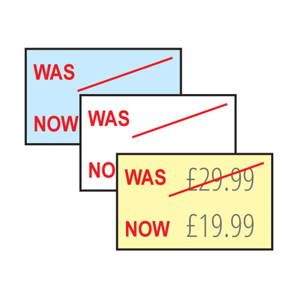 Price correction labels