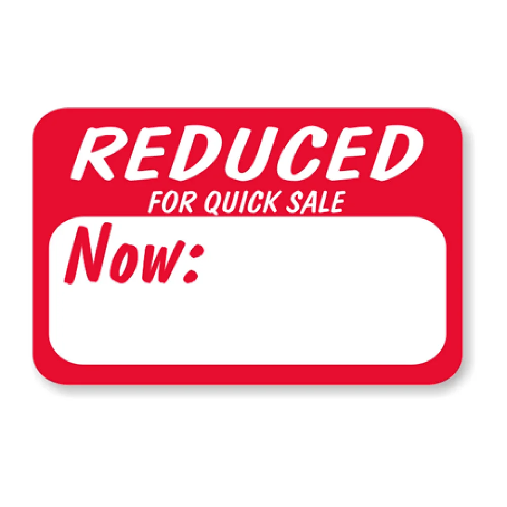 Price correction labels