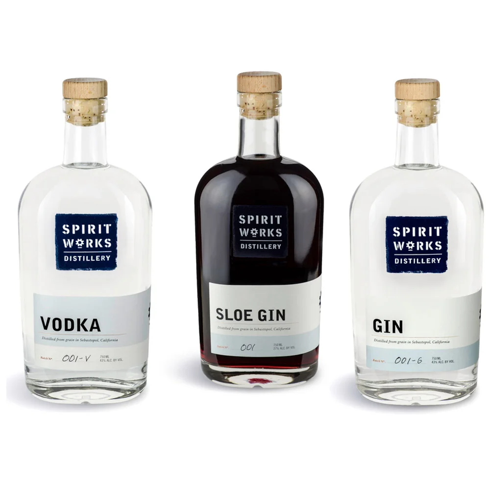 Spirits labels