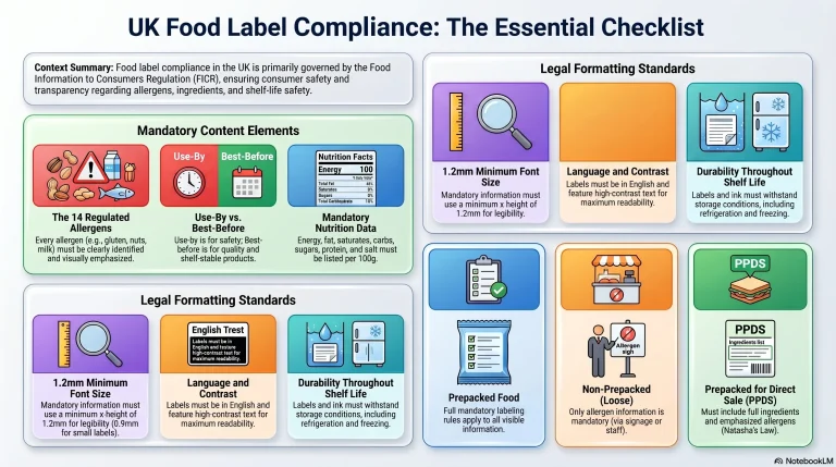 food labelling compliance