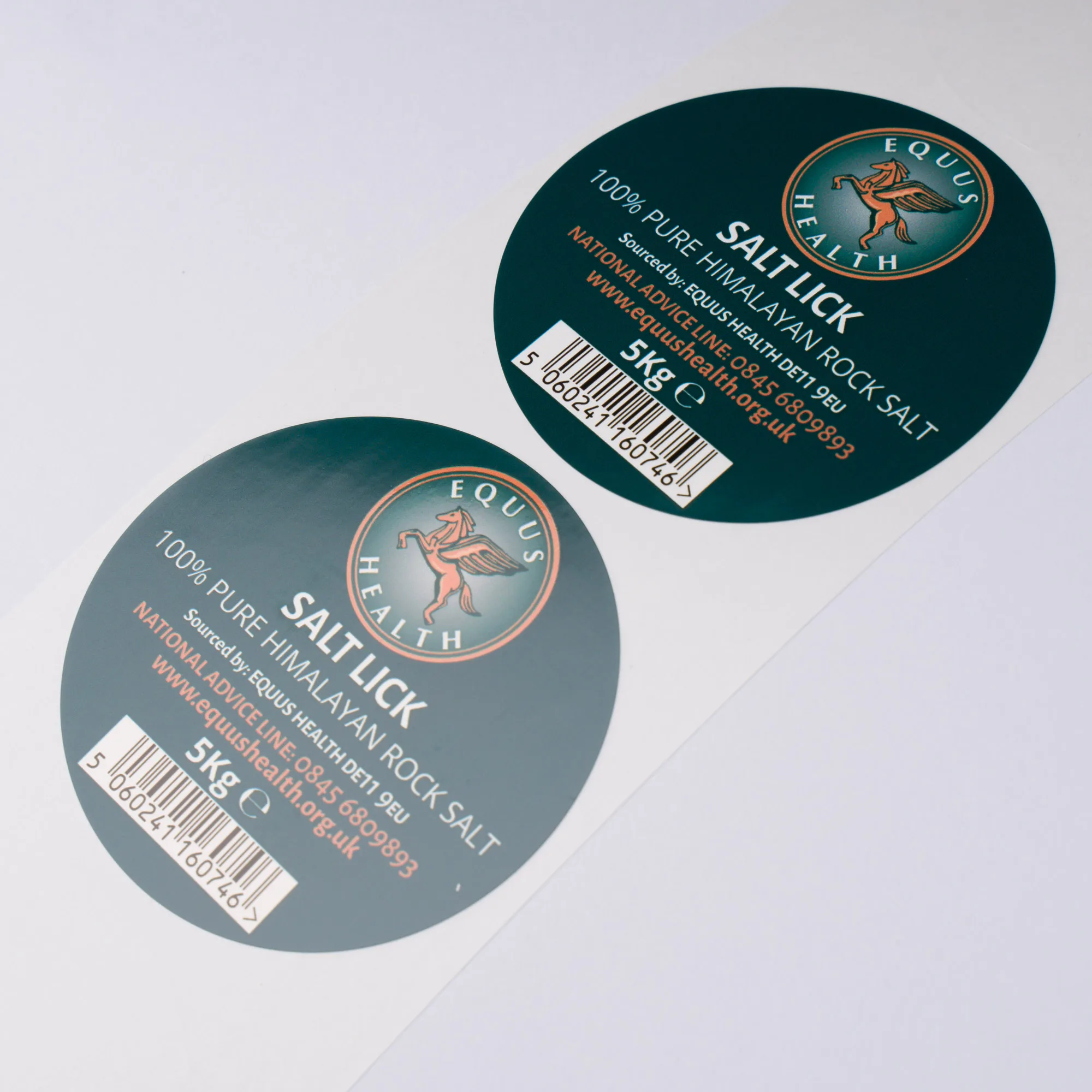 animal feed supplement labels for equine health