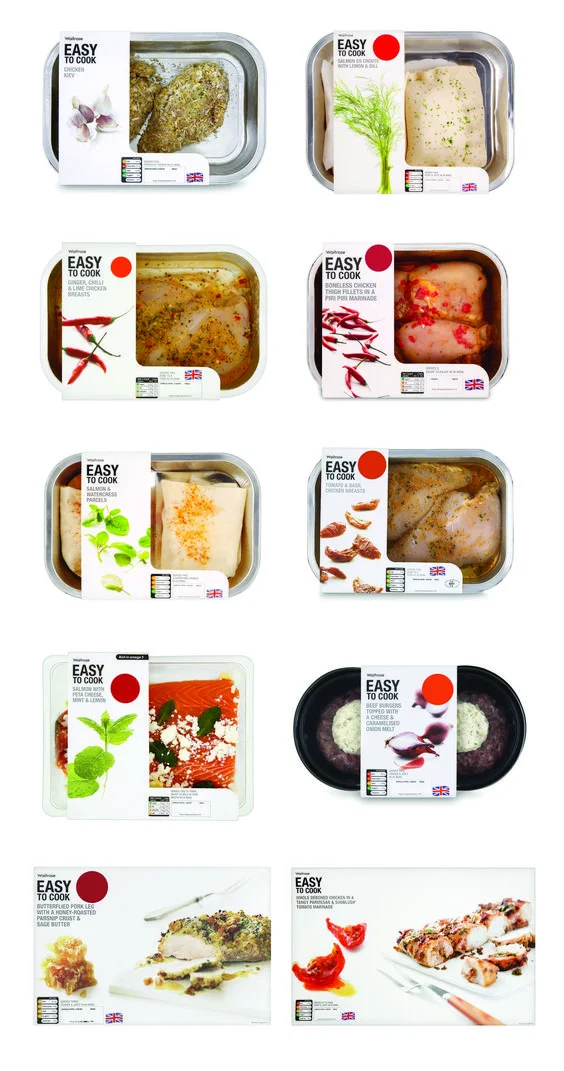 Frozen food labels