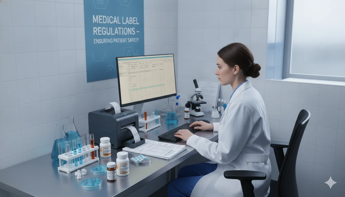 laboratory labels