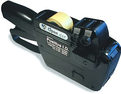 Open 2 line labelling gun