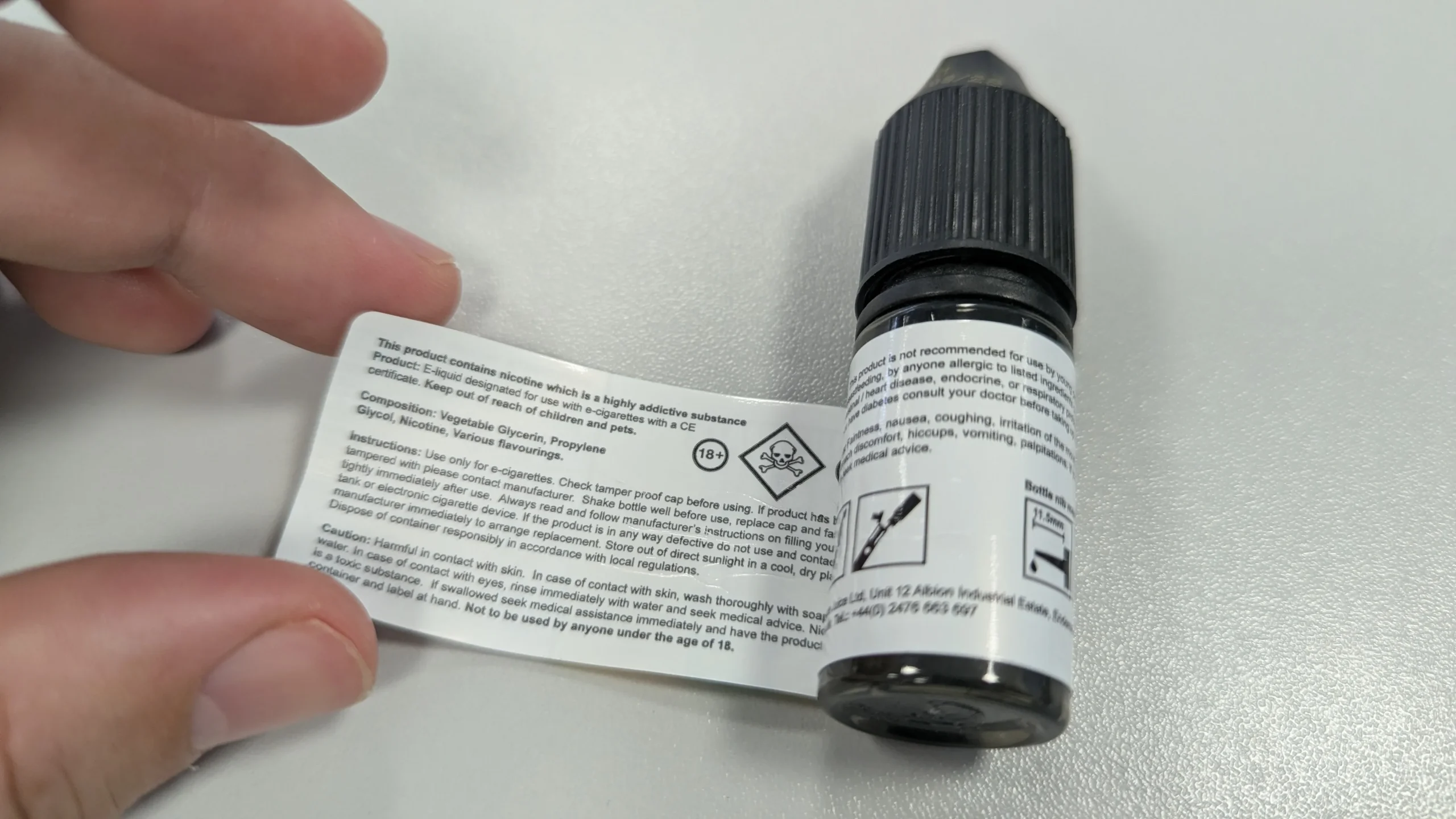 peel and reveal labels