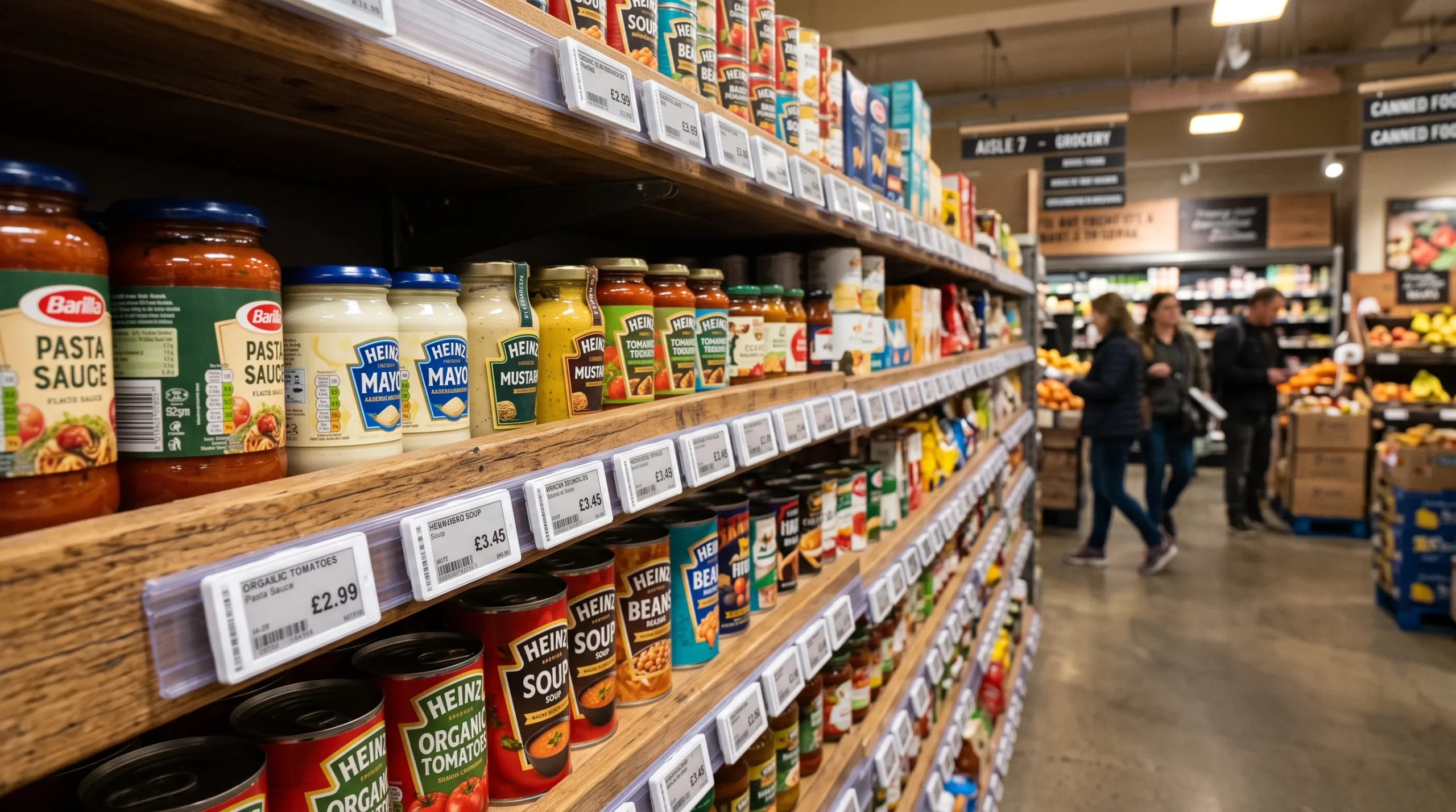 unit pricing on shelf edge labels