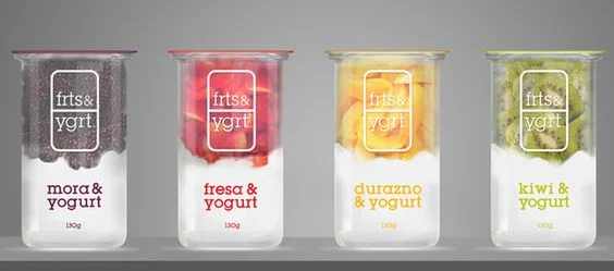 Yoghurt labels